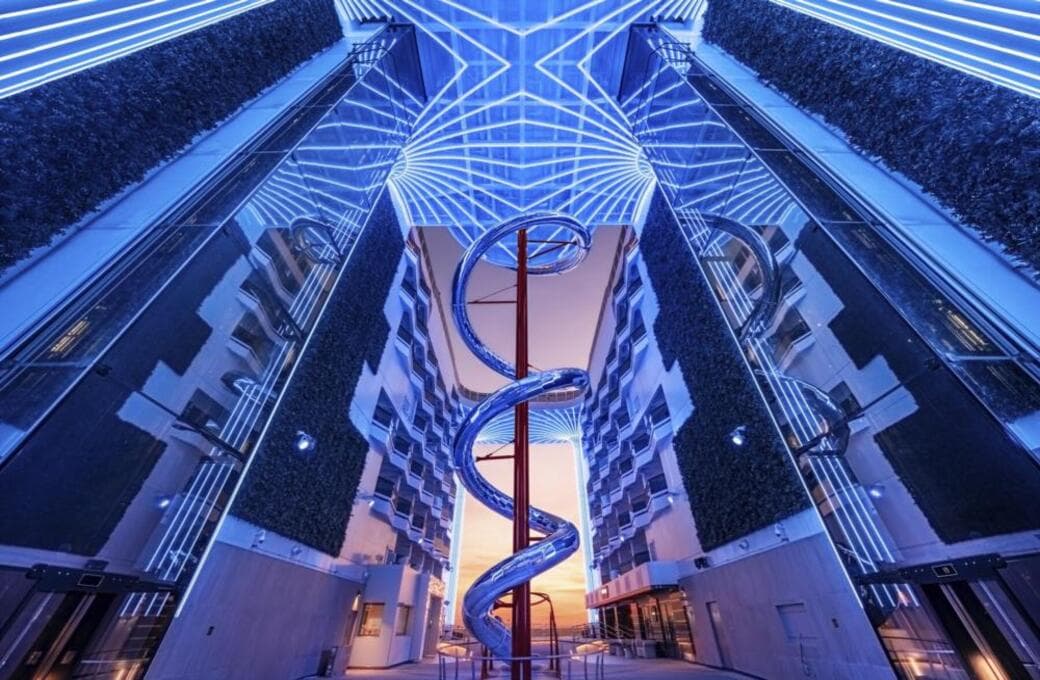 Лайнер MSC World America New Ship 2025, компании MSC Crociere. Фото 1