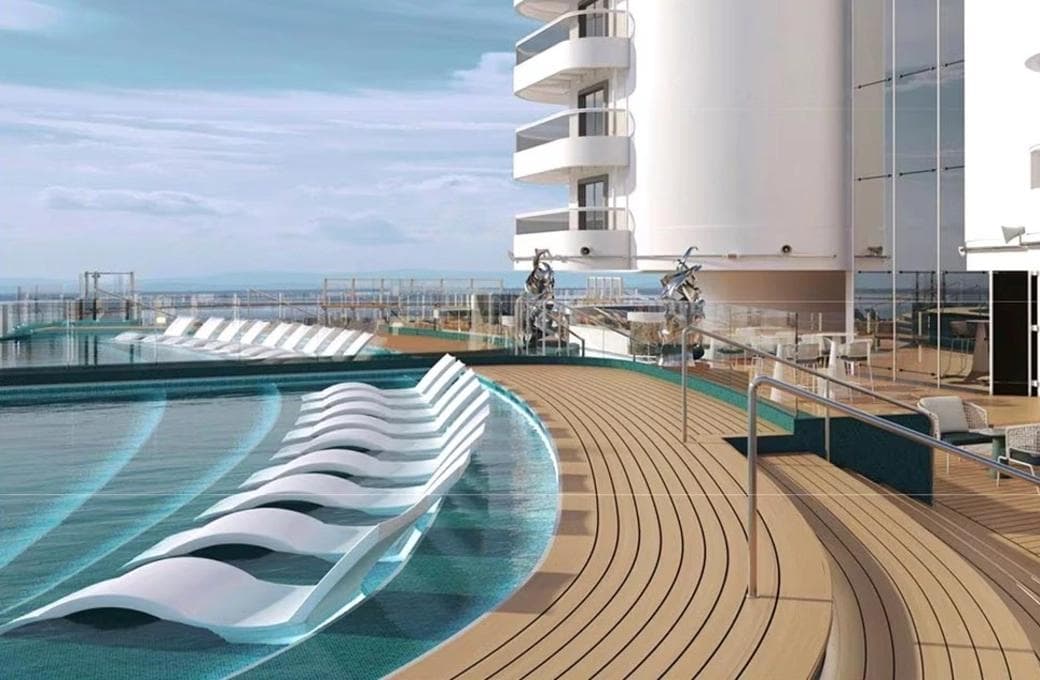 Лайнер MSC Seascape, компании MSC Crociere. Фото 1