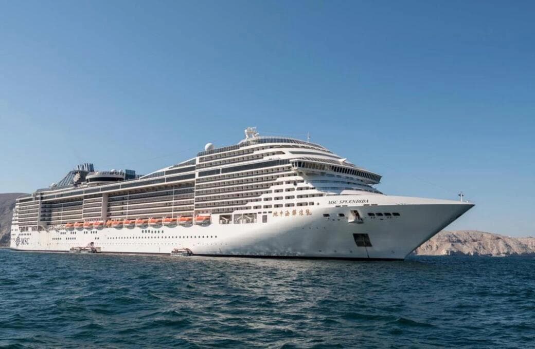 Лайнер MSC Splendida, компании MSC Crociere. Фото 1